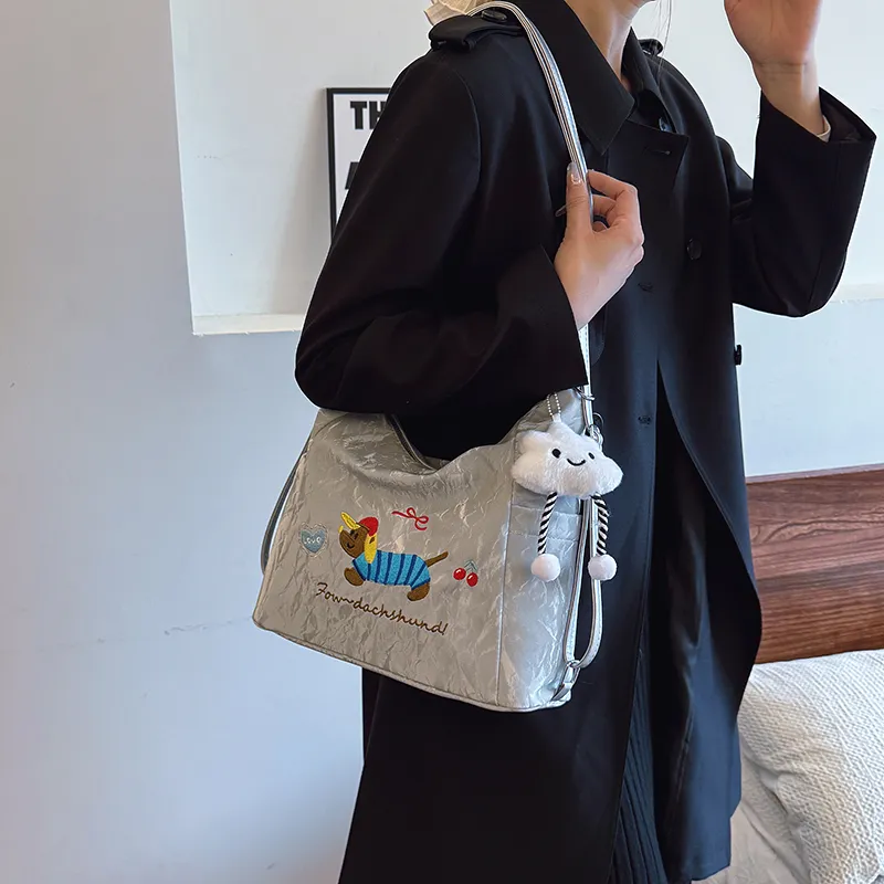 Bueno PU Shoulder Bag Women's Multicolor-1