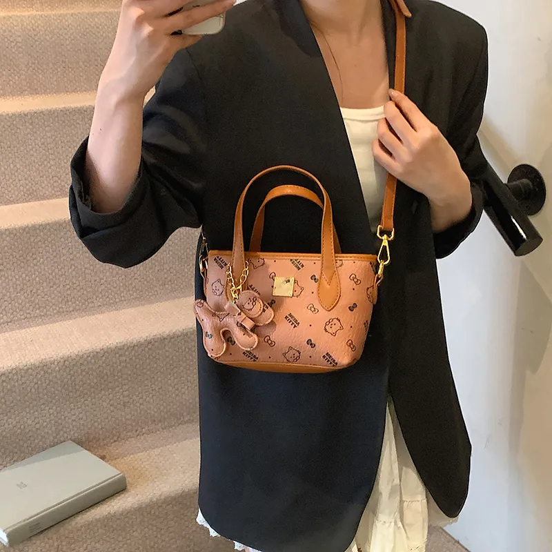 Bueno PU Crossbody One Shoulder Handbag Women's Multicolor-9
