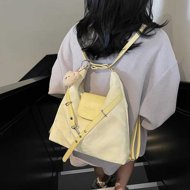 Bueno PU Shoulder Bag Women's Black/White/Blue/Green/Yellow/Silver-13