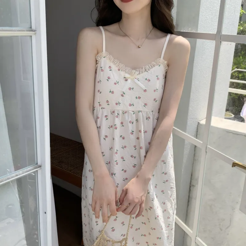 Ta Yan Nightgown Women's Apricot-3
