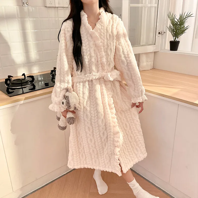 Ta Yan Winter Bath Robes Women's-14