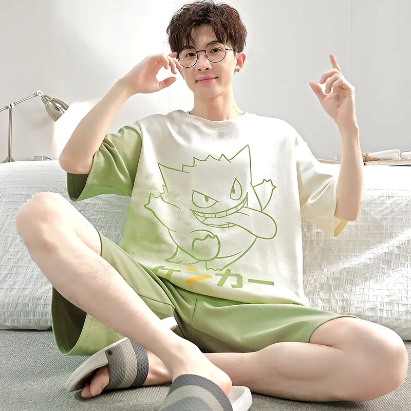 Ta Yan Pajama Set Men's 2 Piece Set-2