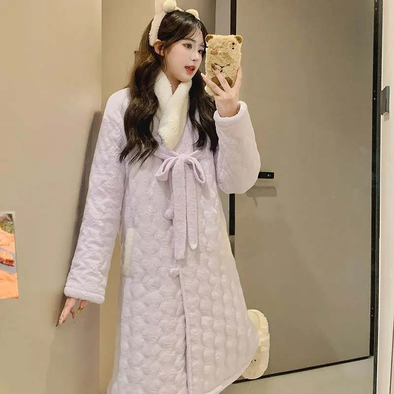 Ta Yan Women's Bath Robes-4