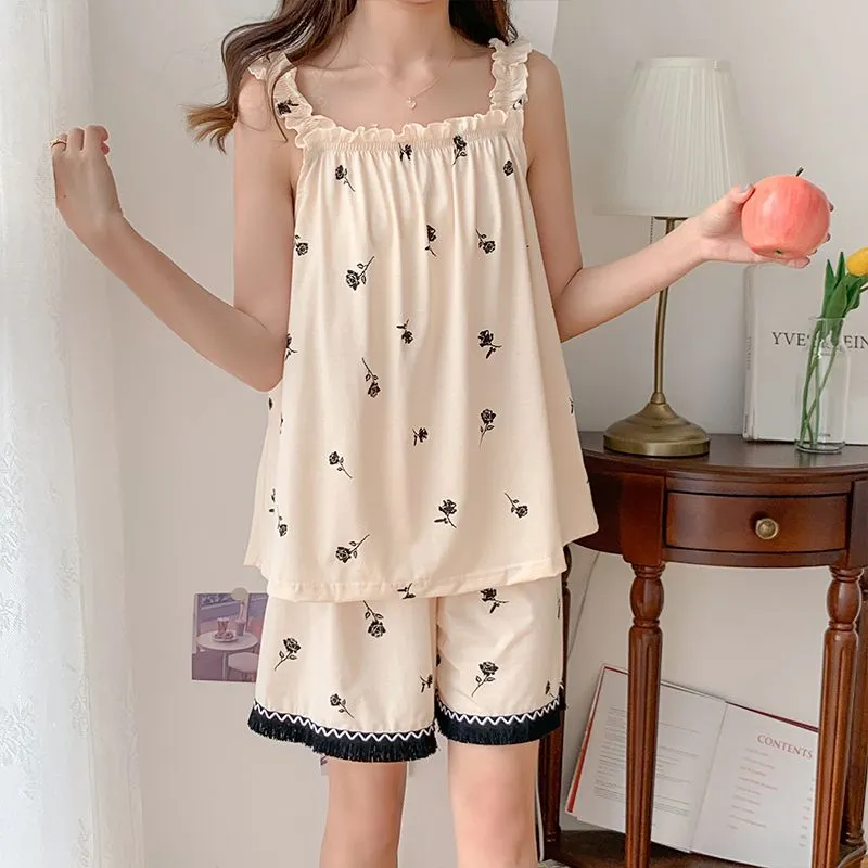 Ta Yan Pajama Set Women's Apricot-3