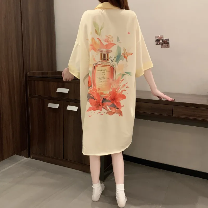 Ta Yan Nightgown Women's Yellow-1