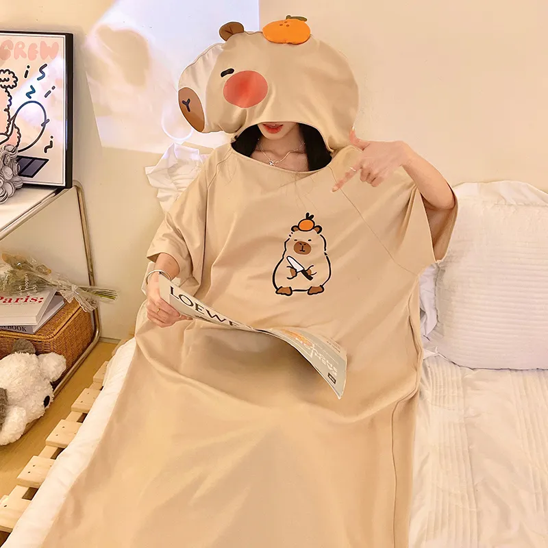 Ta Yan Nightgown Women's Apricot-3