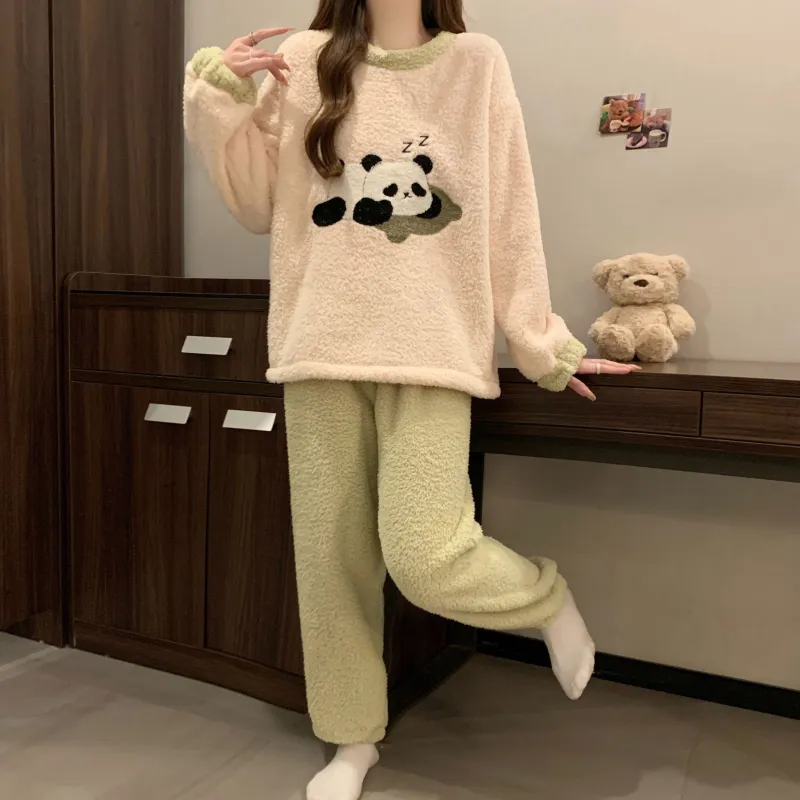 Ta Yan Pajama Set Women's Green-2
