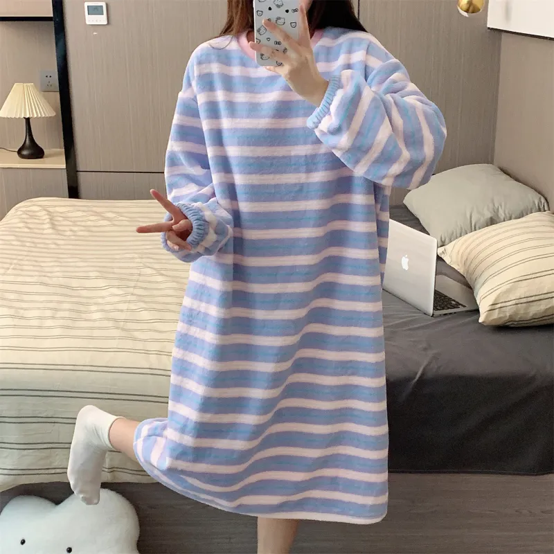 Ta Yan Nightgown Women's Purple-2