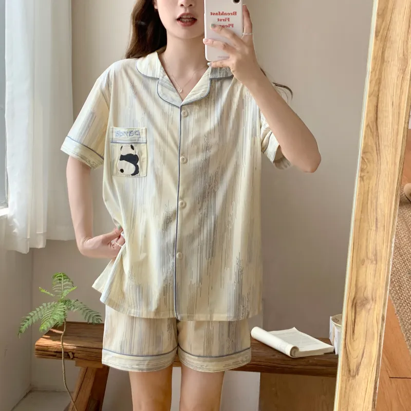 Ta Yan Pajama Set Women's White-2