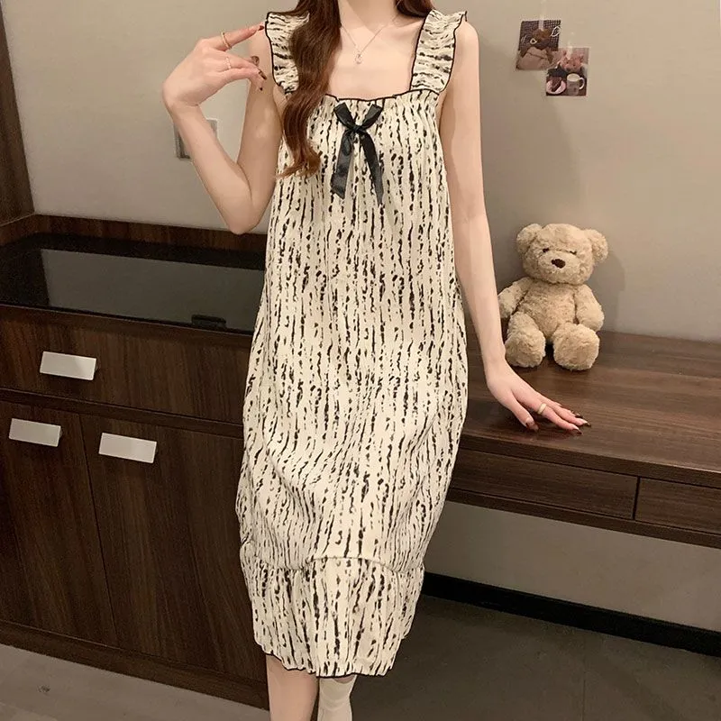 Ta Yan Nightgown Women's Apricot-5