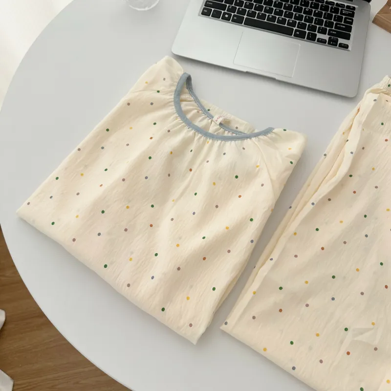 Ta Yan Pajama Set Women's Apricot-5