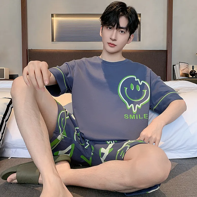 Ta Yan Pajama Set Men's 2 Piece Set-2