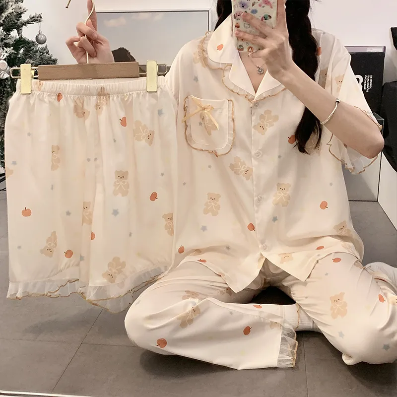 Ta Yan Pajama Set Women's Apricot-4