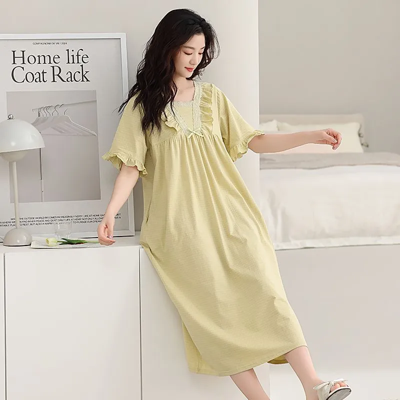 Ta Yan Nightgown Clothing Sets Summer Women's-4