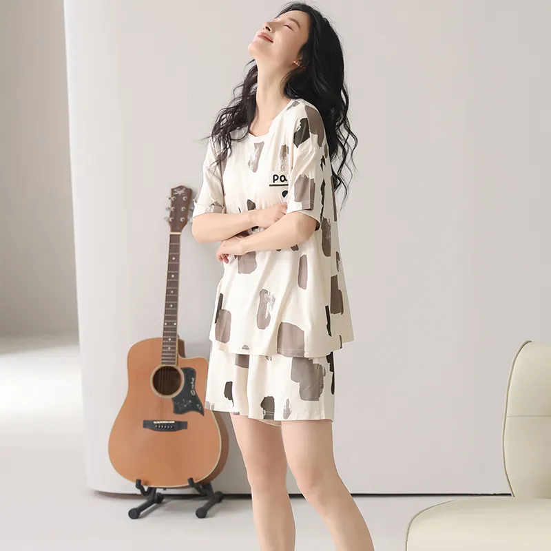 Ta Yan Pajama Set Women's Apricot-5