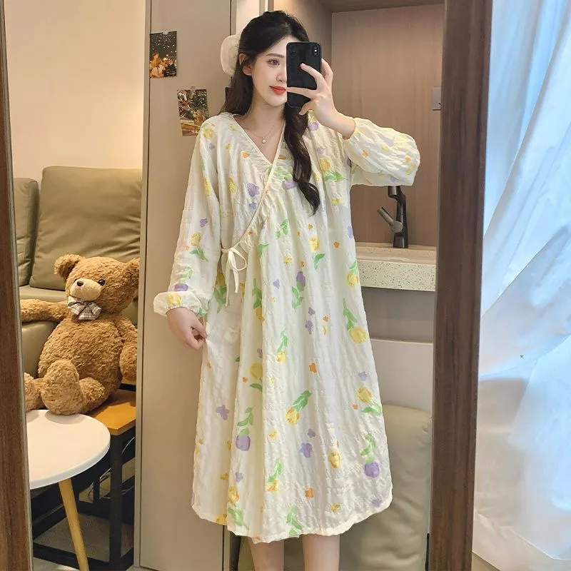 Ta Yan Summer Nightgown Women's-4