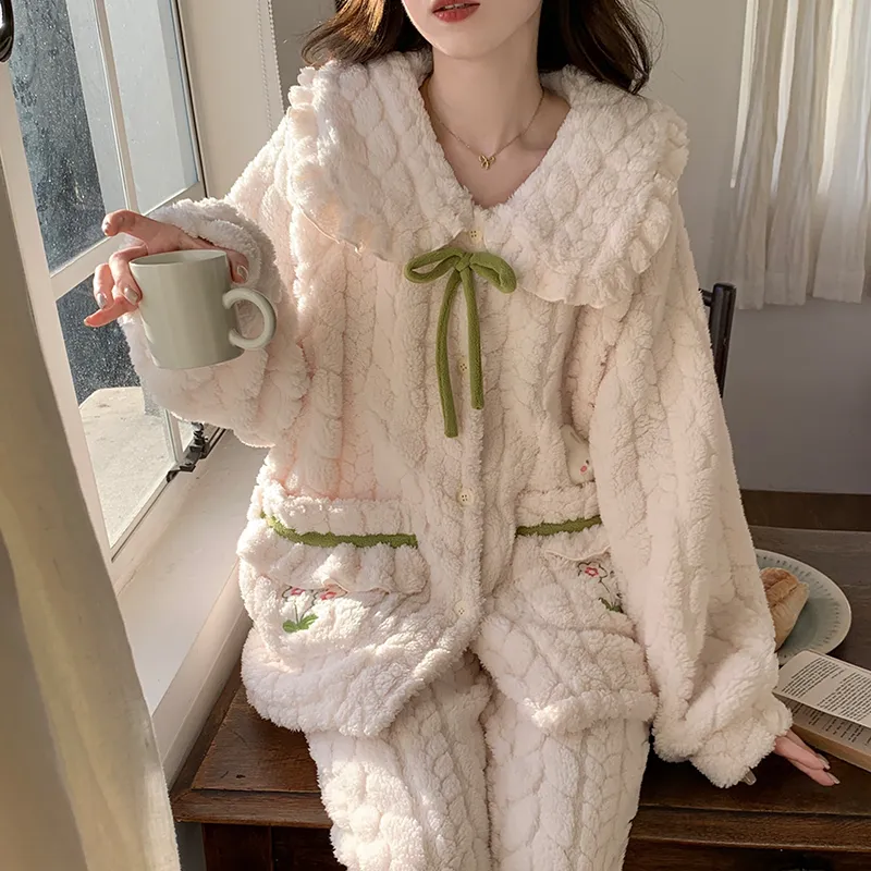Ta Yan Pajama Set Women's Apricot-1