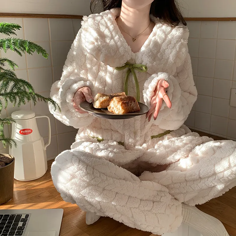 Ta Yan Pajama Set Women's Apricot-2