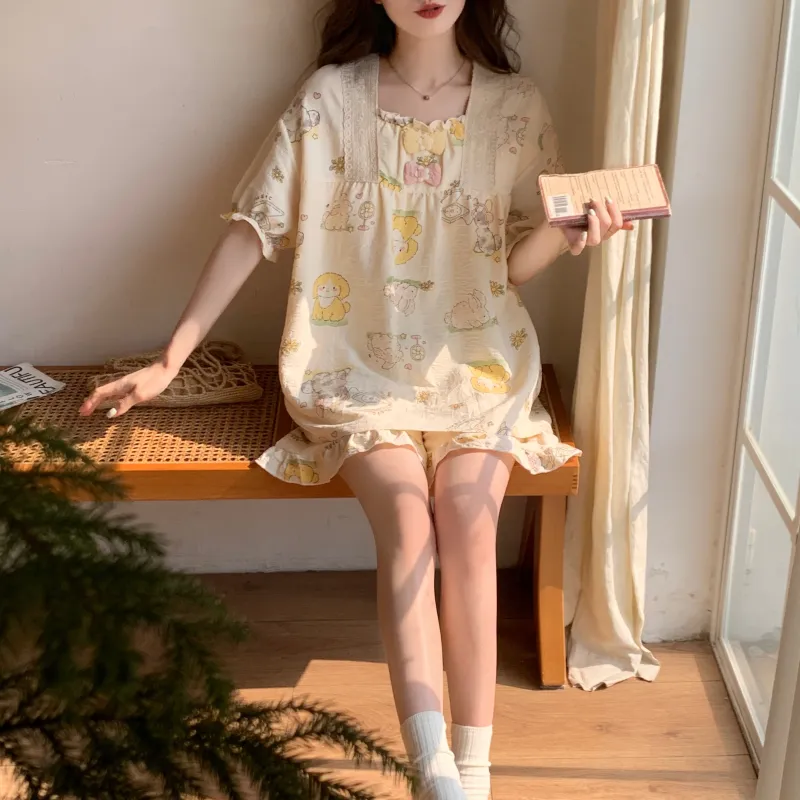 Ta Yan Pajama Set Women's Apricot-2