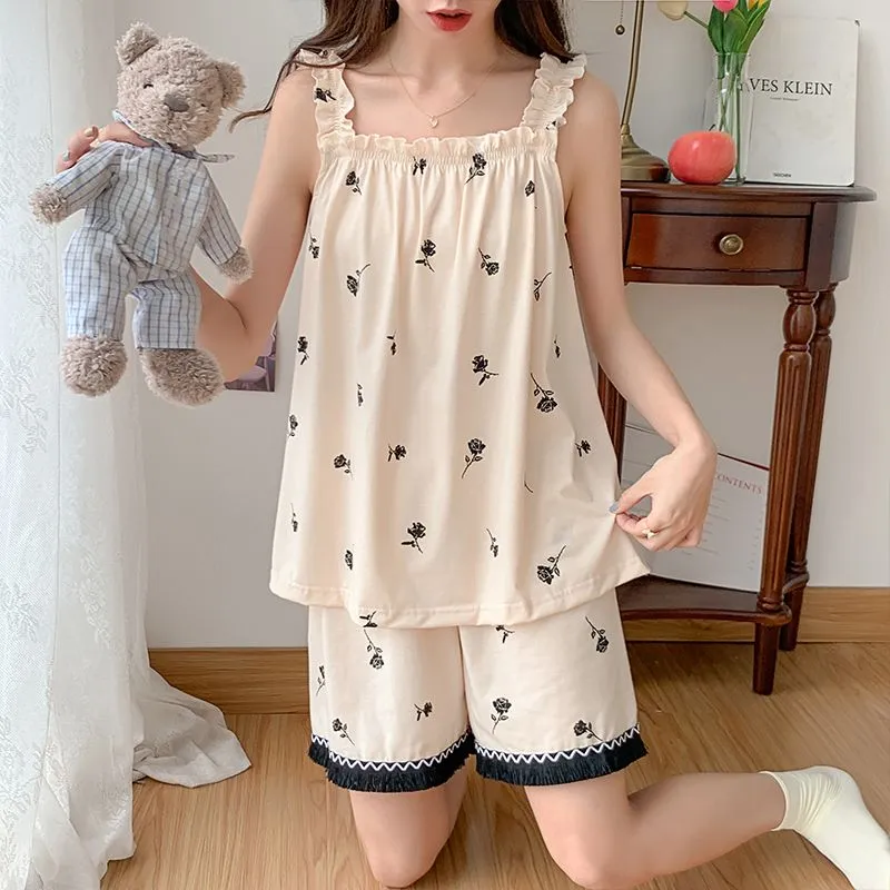Ta Yan Pajama Set Women's Apricot-2