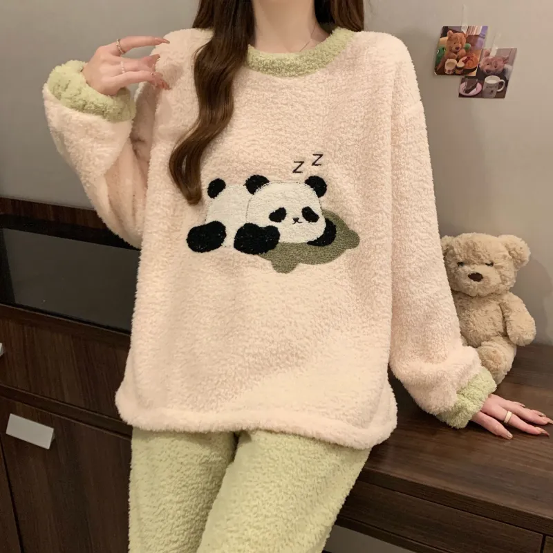 Ta Yan Pajama Set Women's Green-3