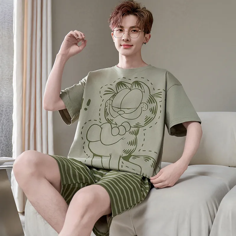 Ta Yan Pajama Set Men's 2 Piece Set-4