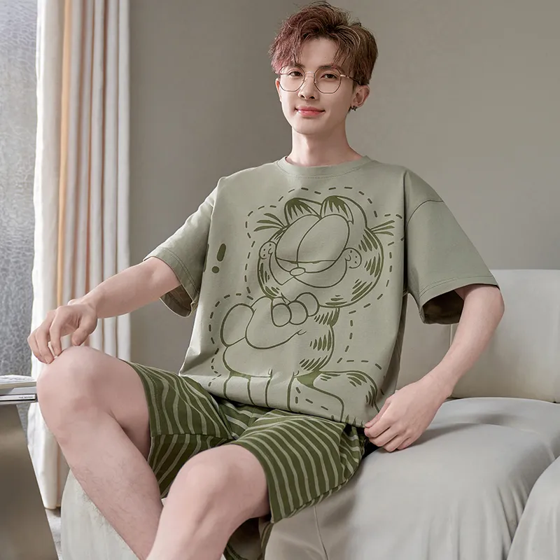 Ta Yan Pajama Set Men's 2 Piece Set-3