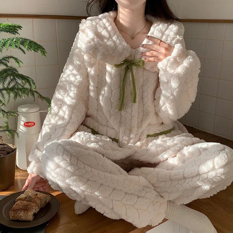 Ta Yan Pajama Set Women's Apricot-3