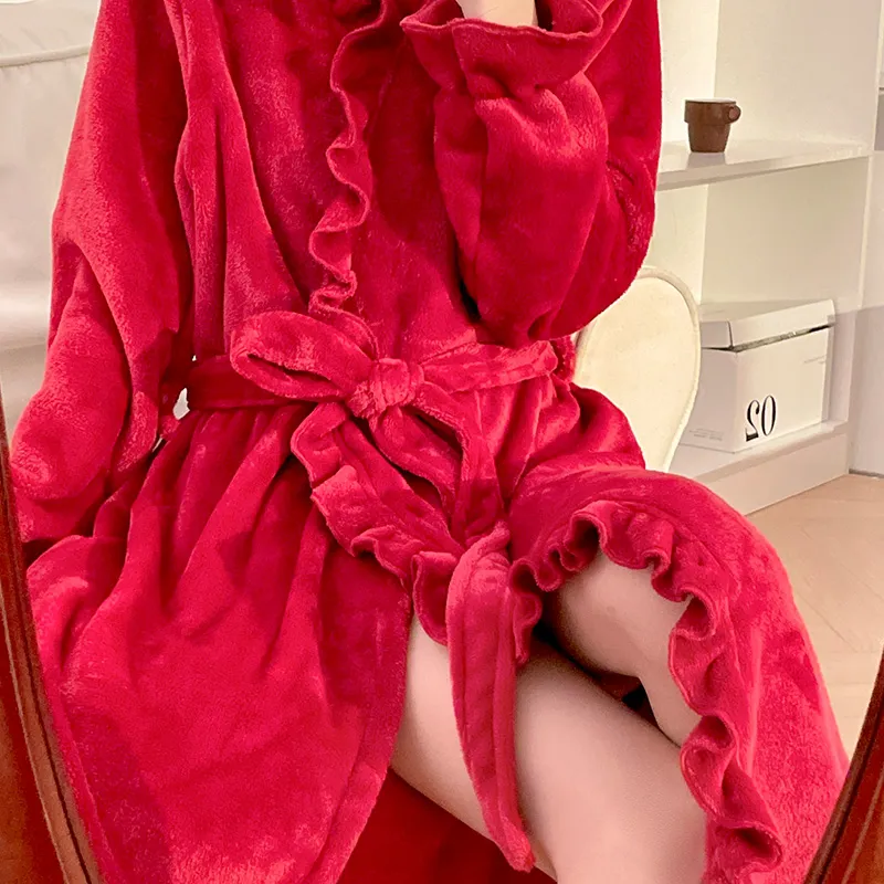 Ta Yan Winter Bath Robes Women's-10