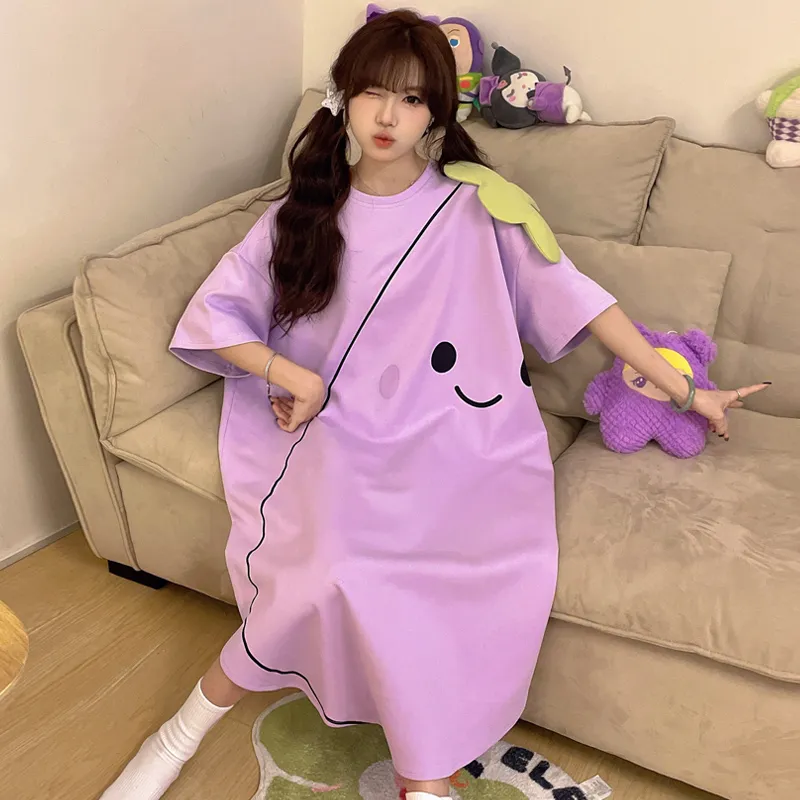 Ta Yan Nightgown Women's Purple-4