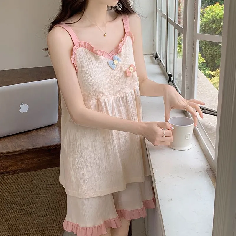 Ta Yan Pajama Set Women's Apricot-4