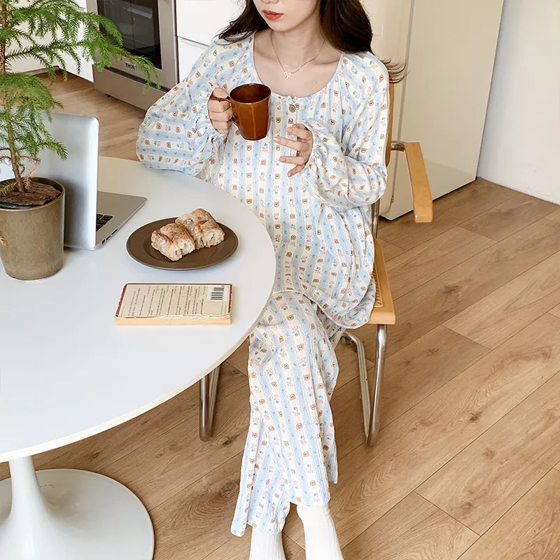 Ta Yan Pajama Set Women's Light Blue-4