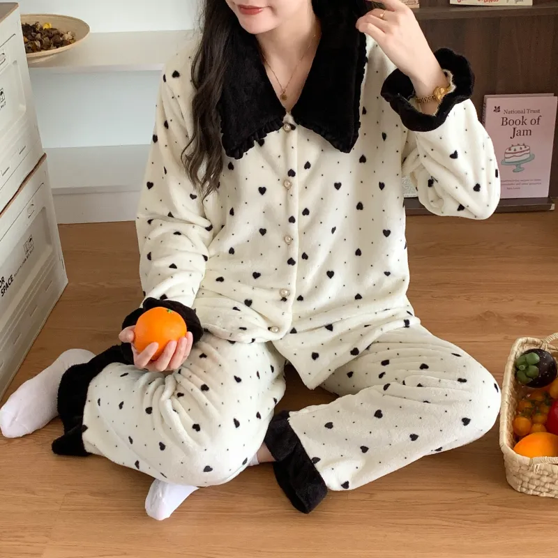 Ta Yan Pajama Set Women's Apricot-4