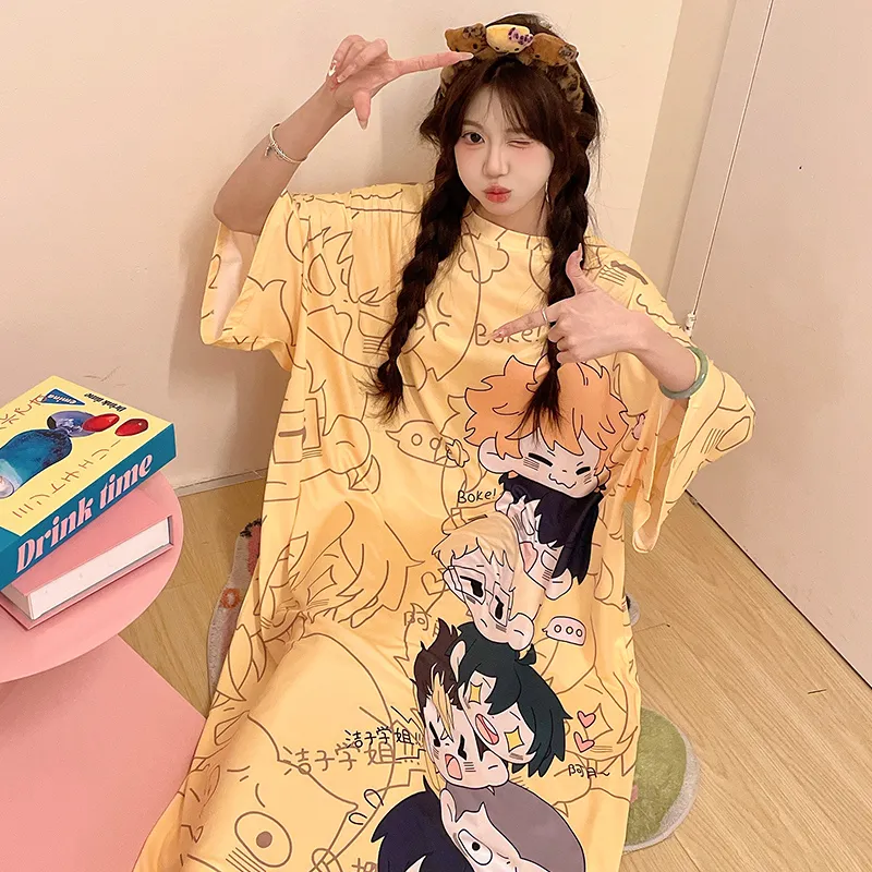 Ta Yan Nightgown Women's Yellow-2