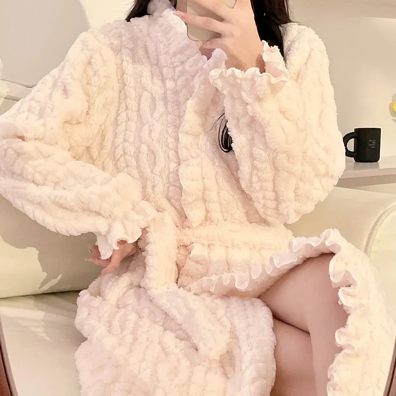 Ta Yan Winter Bath Robes Women's-15
