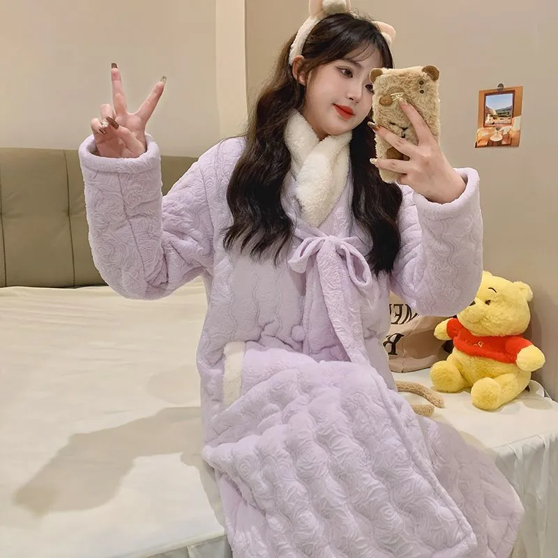 Ta Yan Women's Bath Robes-3