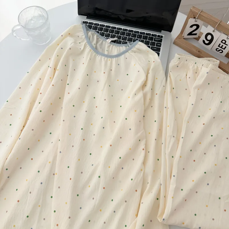 Ta Yan Pajama Set Women's Apricot-2