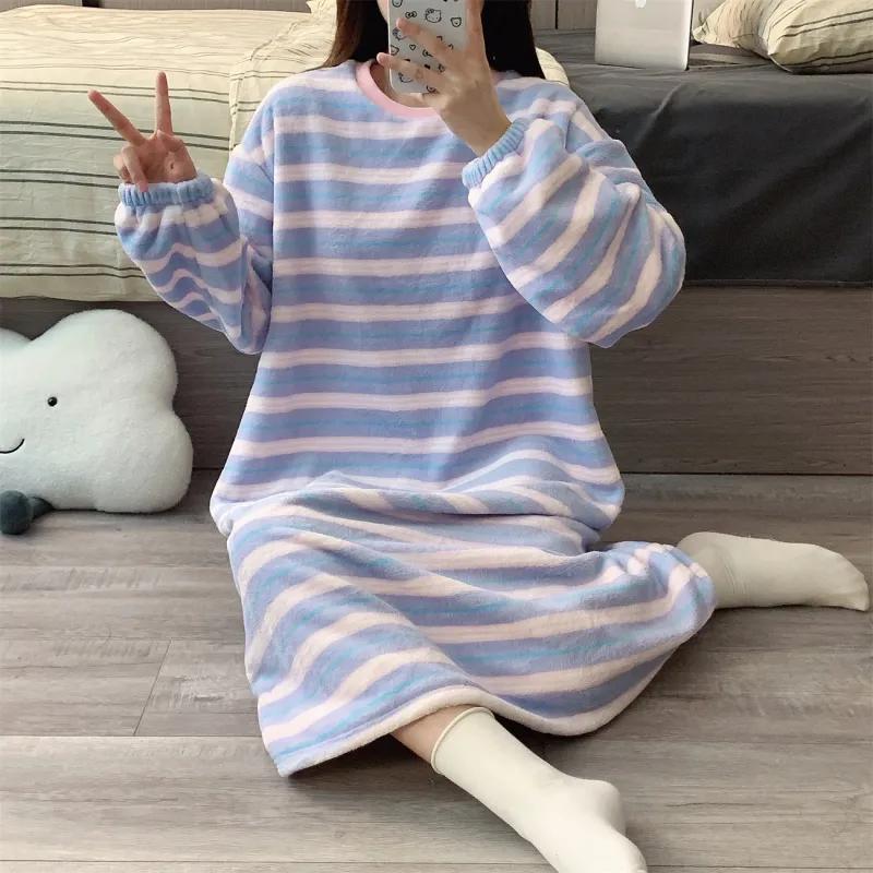 Ta Yan Nightgown Women's Purple-3
