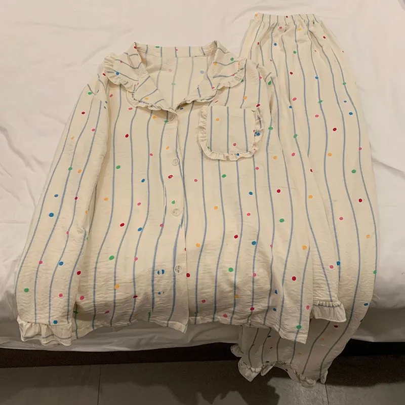 Ta Yan Pajama Set Women's Apricot-2