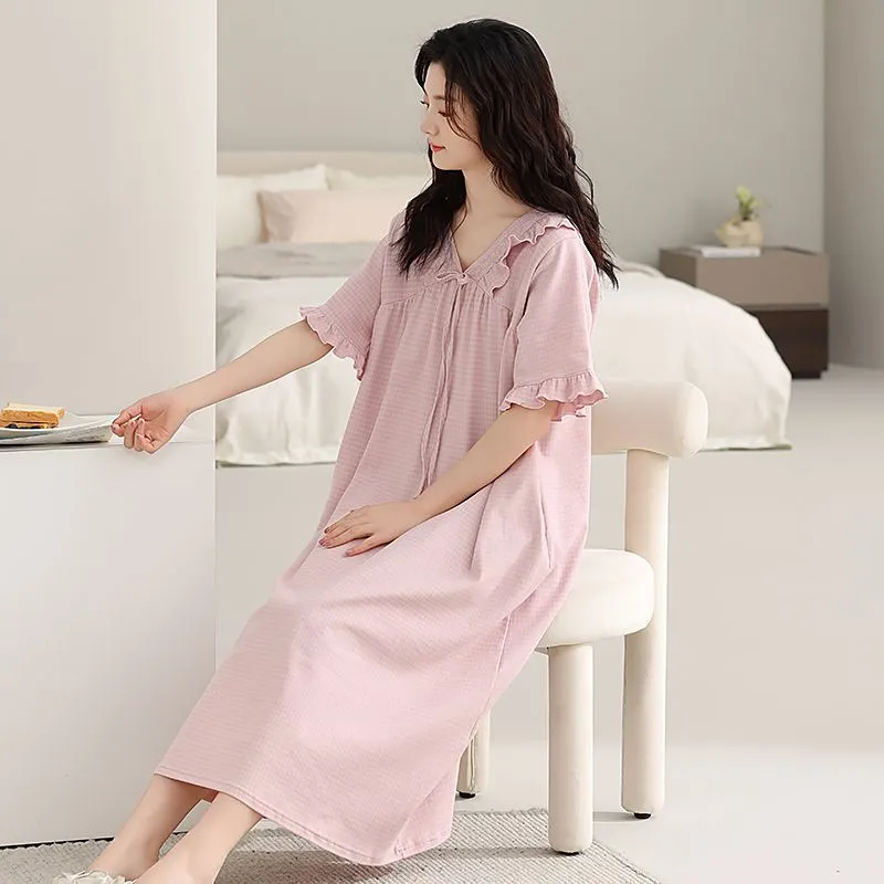 Ta Yan Summer Nightgown Women's-4