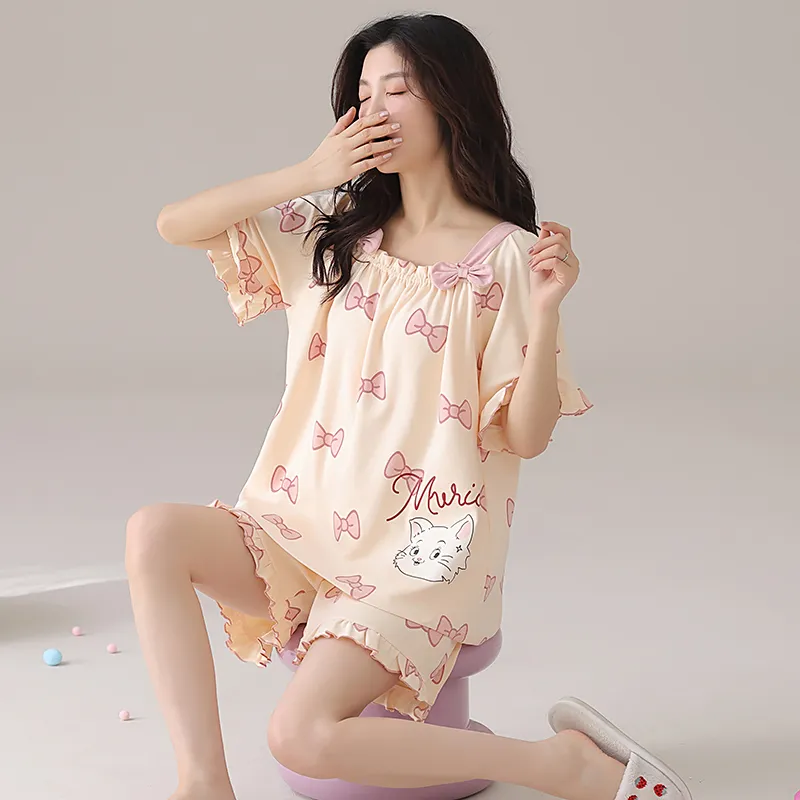 Ta Yan Pajama Set Summer Women's-5