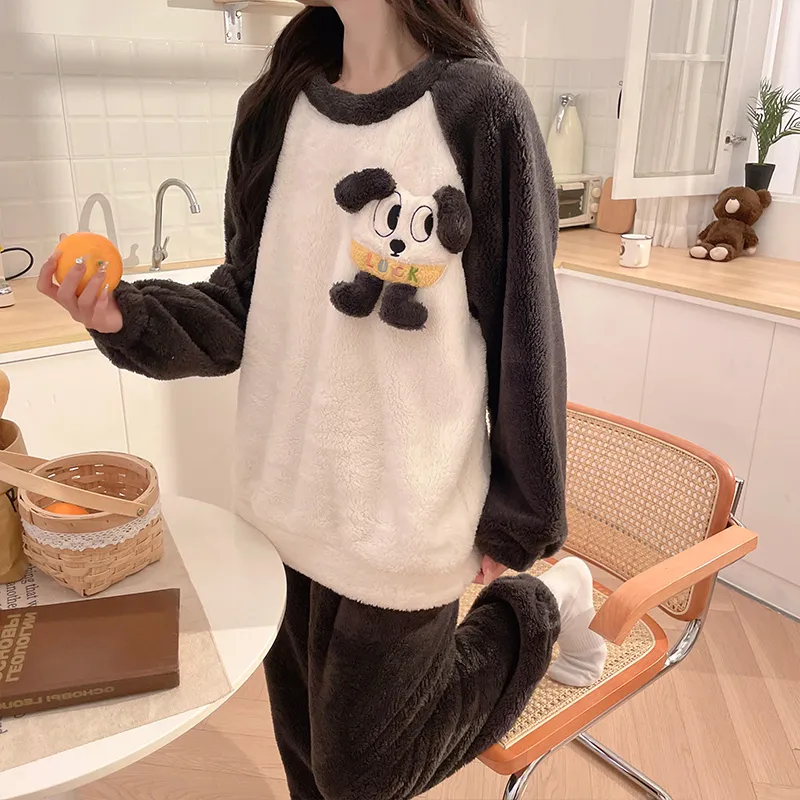 Ta Yan Pajama Set Women's Black-4
