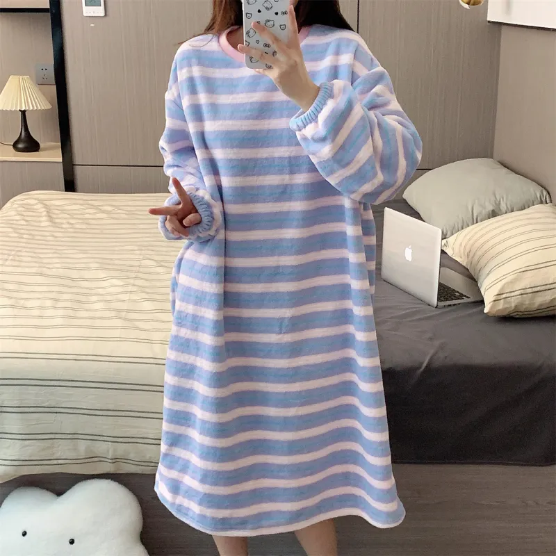 Ta Yan Nightgown Women's Purple-1