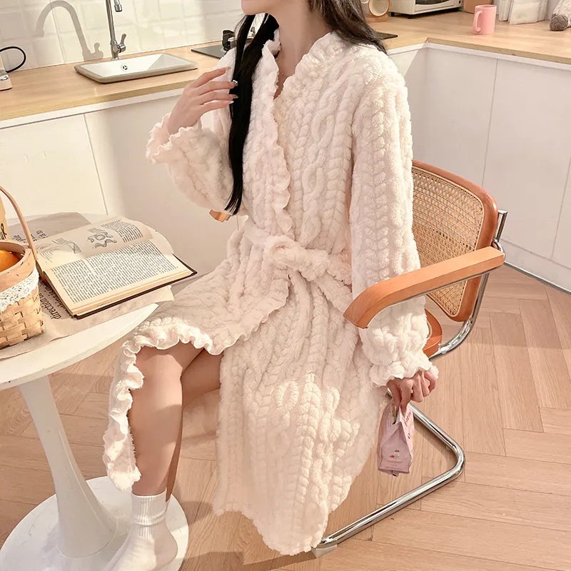 Ta Yan Winter Bath Robes Women's-16