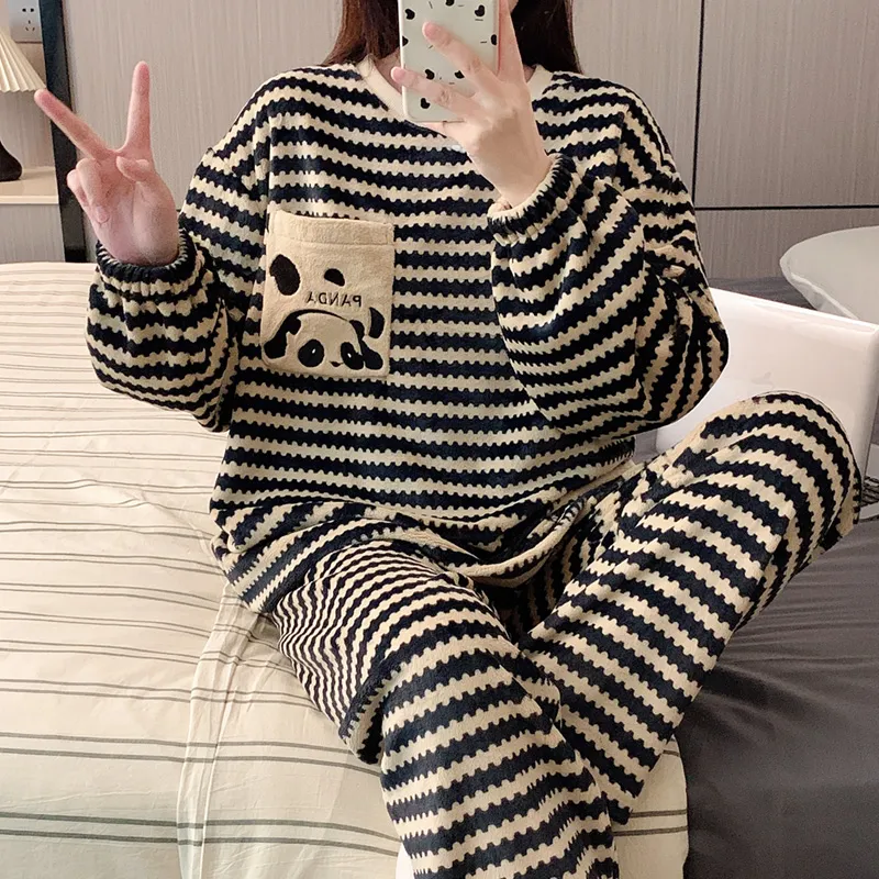 Ta Yan Pajama Set Women's Black-1