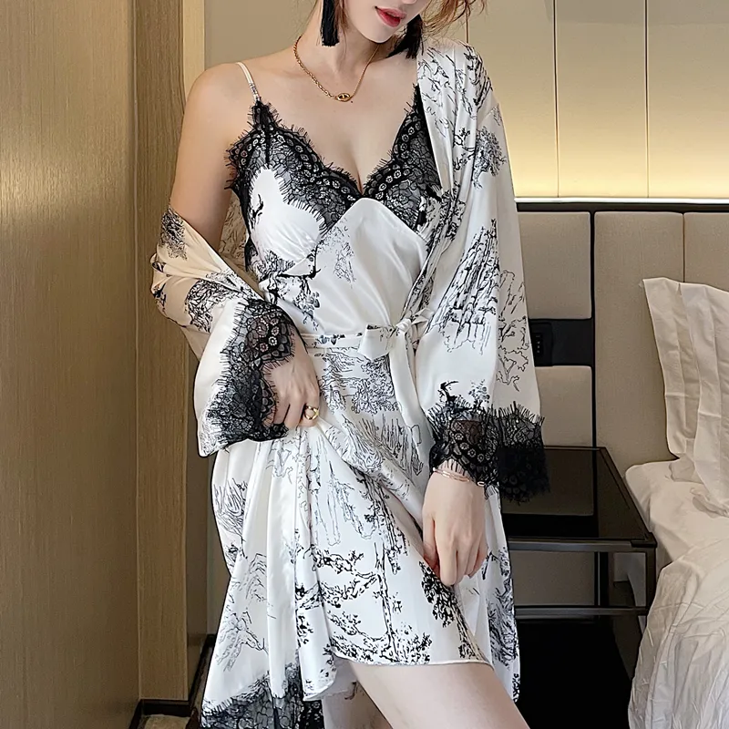 Ta Yan Pajama Set Women's White-1