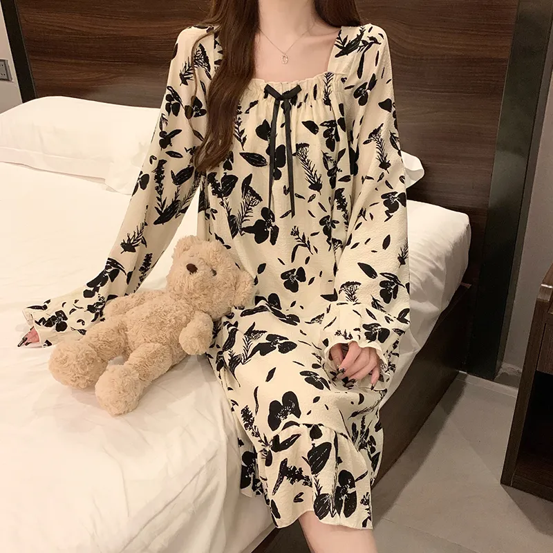 Ta Yan Nightgown Women's Image Color-1