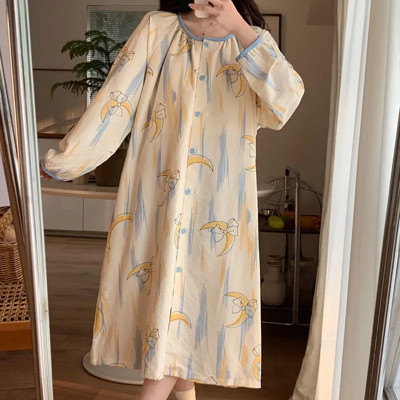 Ta Yan Nightgown Women's Image Color-4