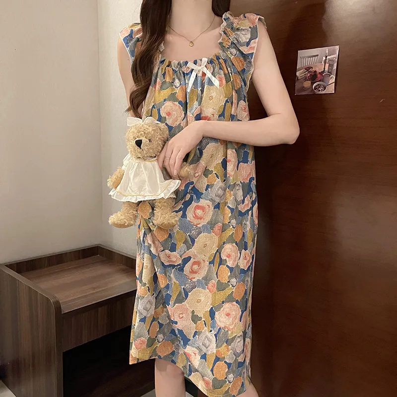 Ta Yan Nightgown Women's Image Color-3