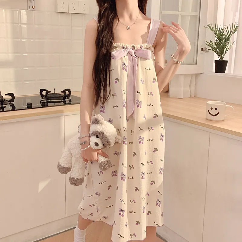 Ta Yan Nightgown Women's Purple-3